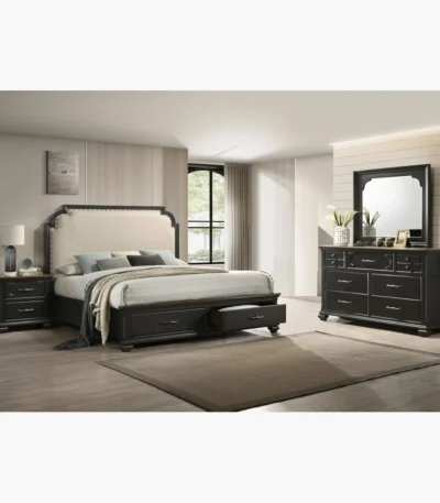 Hamilton Luxury Bedroom Set at Urban Decor - Luxury Living. Luxury Furniture's at an affordable price!