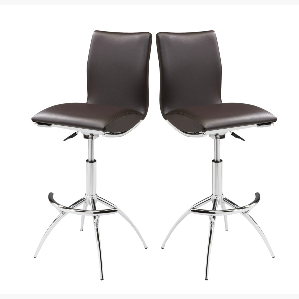 Barstool 60 Brown Set at Urban Decor