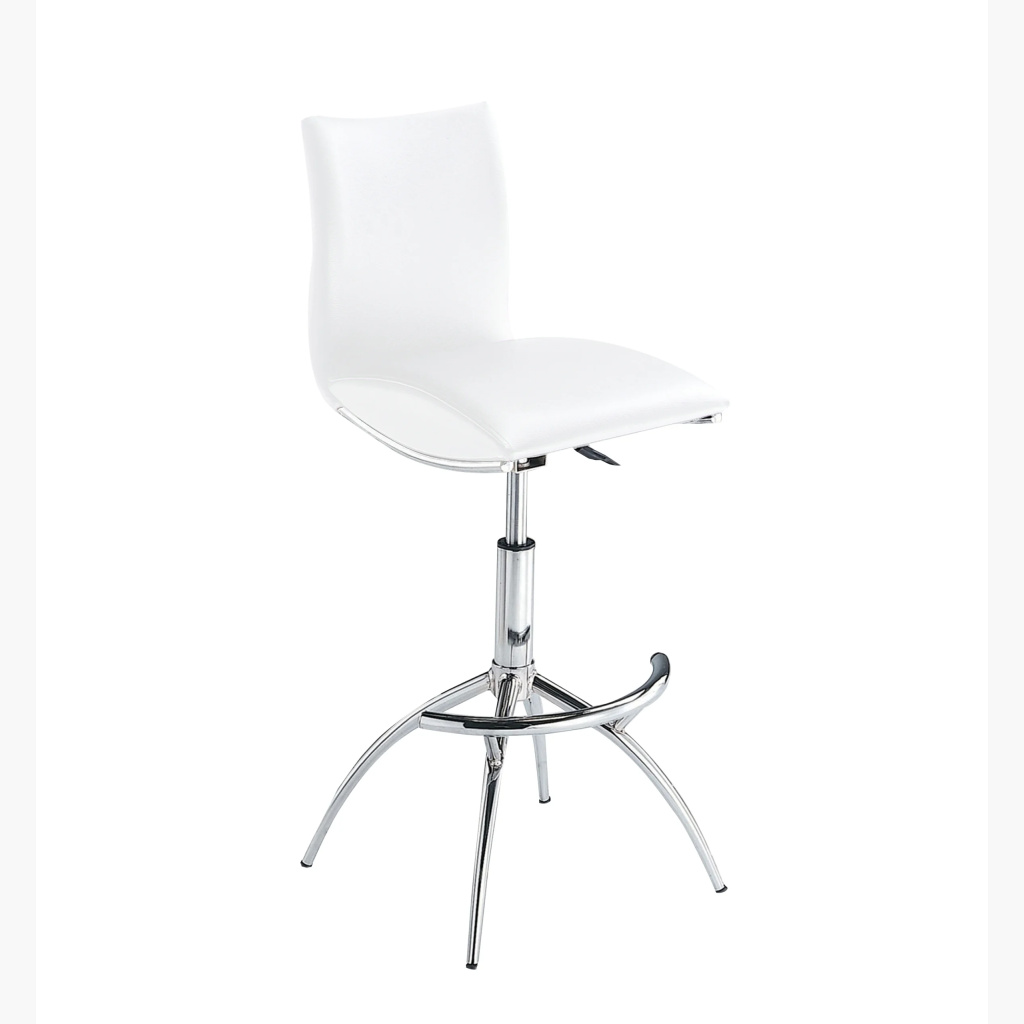 Barstool 60 White Set at Urban Decor