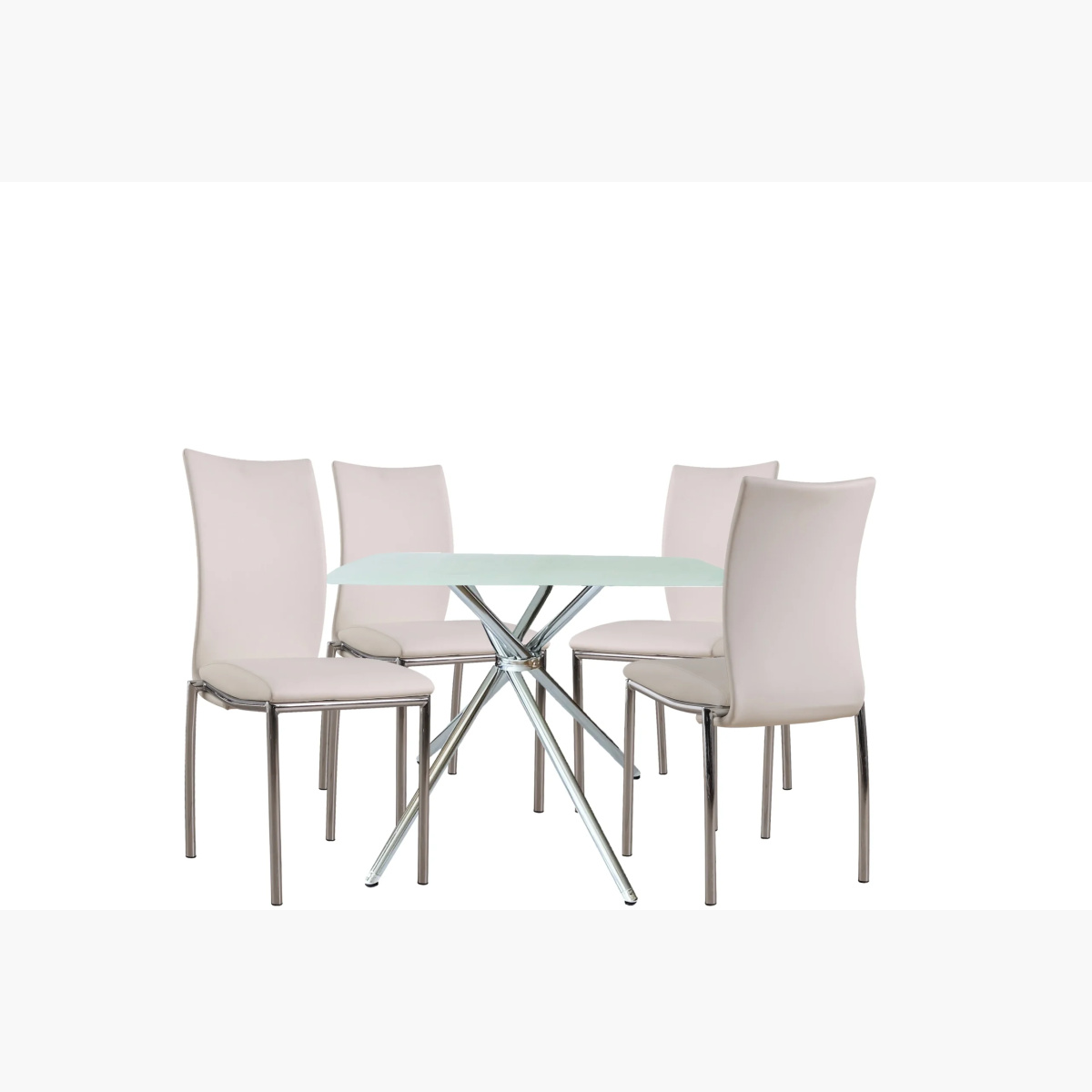 Cafe 308 and Side 474 Dining set at Urban Decor