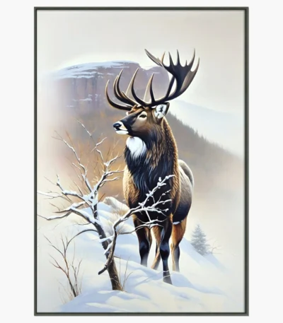 Majestic Elk I Framed Artwork at Urban Decor - Luxury Living. Luxury Furniture.