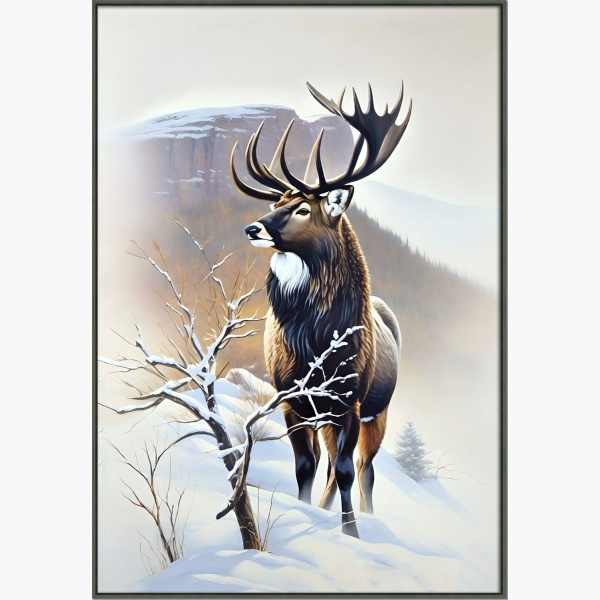 Majestic Elk I Framed Artwork at Urban Decor