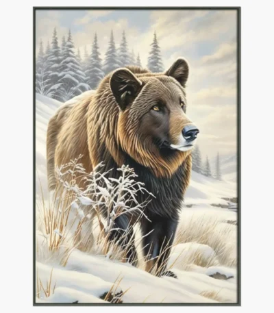 Majestic Bear Artwork at Urban Decor - Luxury Living. Affordable Luxury Furniture.