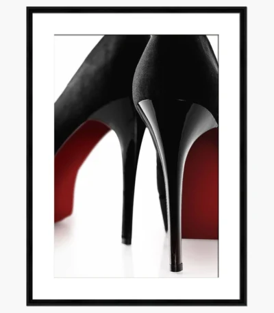 Fashion Red I Framed Artwork at Urban Decor - Luxury Living. Luxury Furniture Store.