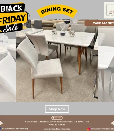 Cafe 443 Dining Set at Urban Decor