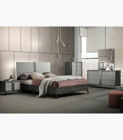 Ruby Silver Bedroom Set