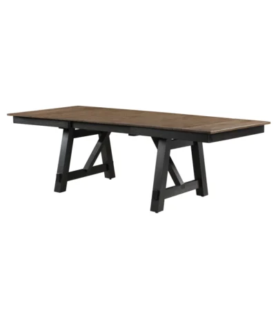 MARIBELLE DINING TABLE WHEAT CHARCOAL