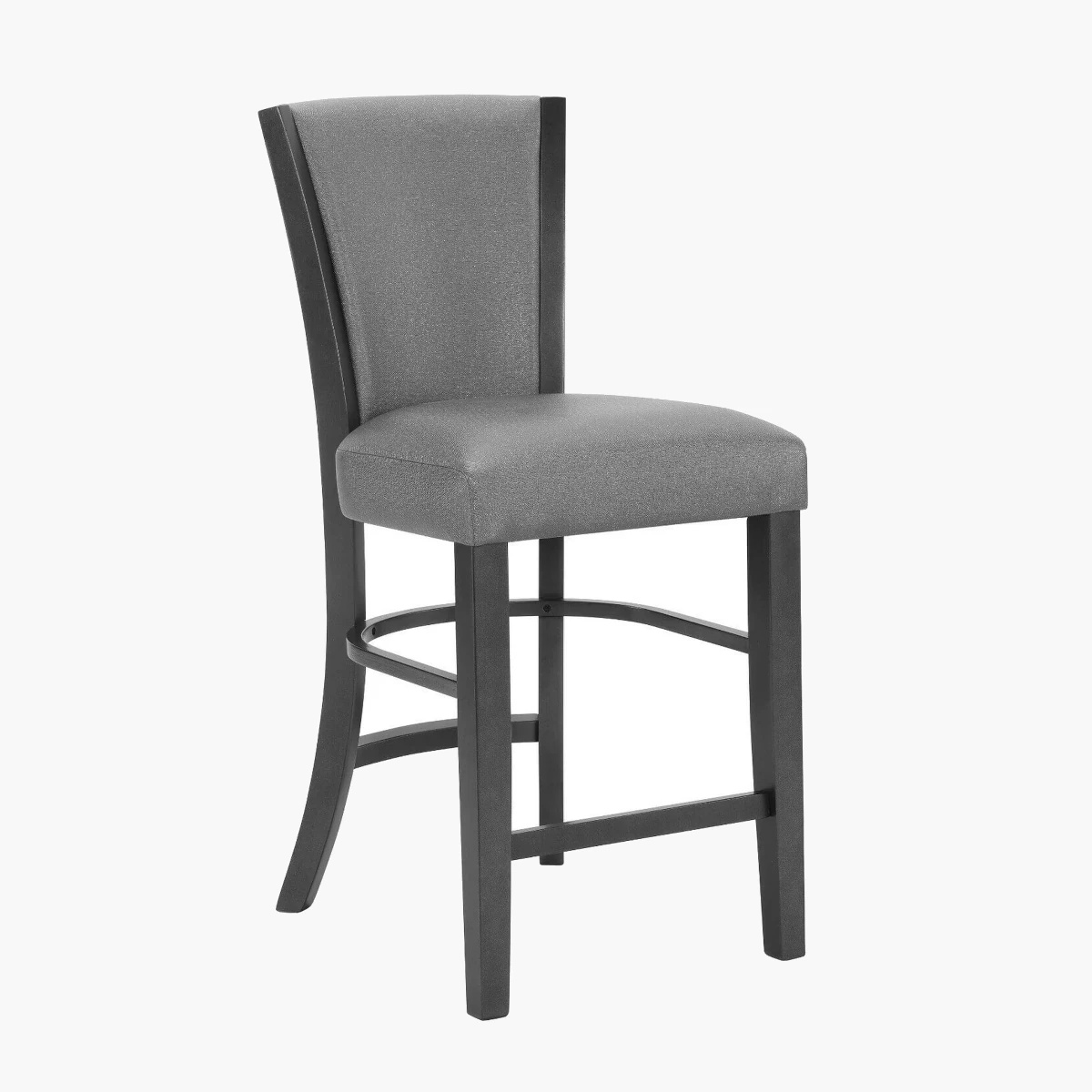 Crown Mark Camelia Counter Height Dining Chair - Grey (1-Piece)