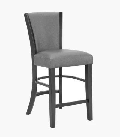 Crown Mark Camelia Counter Height Dining Chair - Grey (1-Piece)