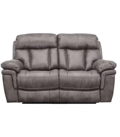 Cayman Gunmetal Power Recliner Loveseat