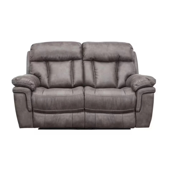 Cayman Gunmetal Power Recliner Loveseat