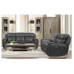 Softee Charcoal Zero Gravity 2-Piece Reclining Sofa Set