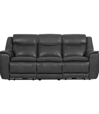 Softee Charcoal Zero Gravity Reclining Sofa