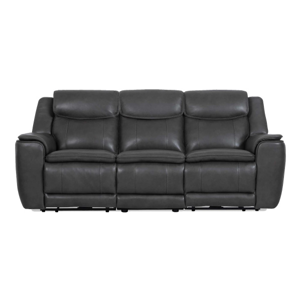 Softee Charcoal Zero Gravity Reclining Sofa