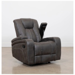 Cowboy Granite Fabric Power Recliner Sofa Set