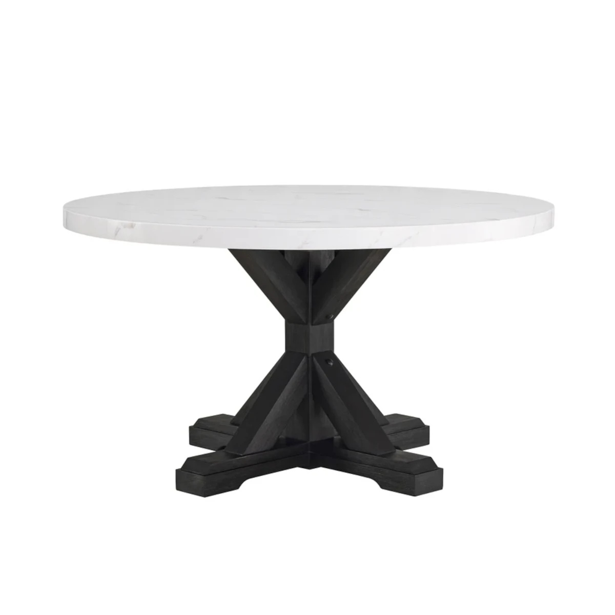 VANCE FAUX MARBLE DINING TABLE