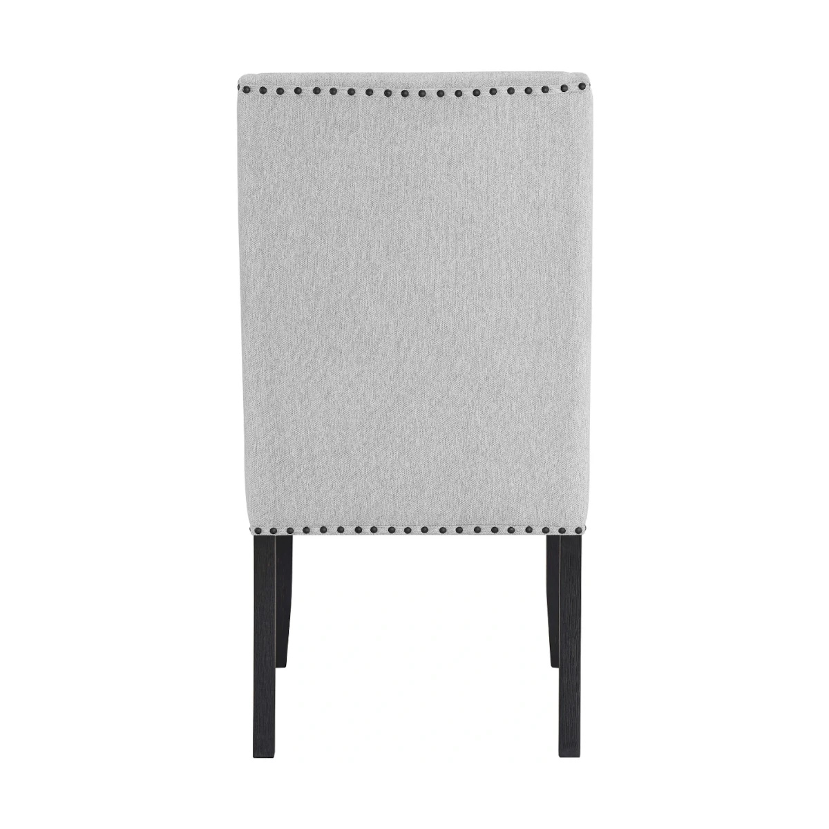 Vance Rectangular Dining Chair in Dove Gray (1-Piece)