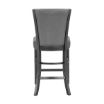 Crown Mark Camelia Counter Height Dining Chair - Grey (1-Piece)