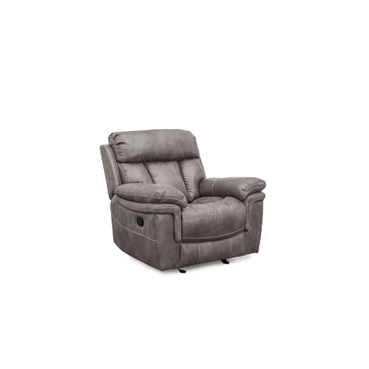 Cayman Gunmetal Power Recliner