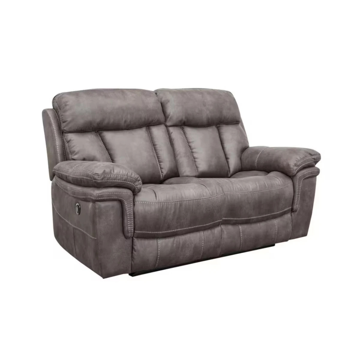 Cayman Gunmetal Power Recliner Loveseat