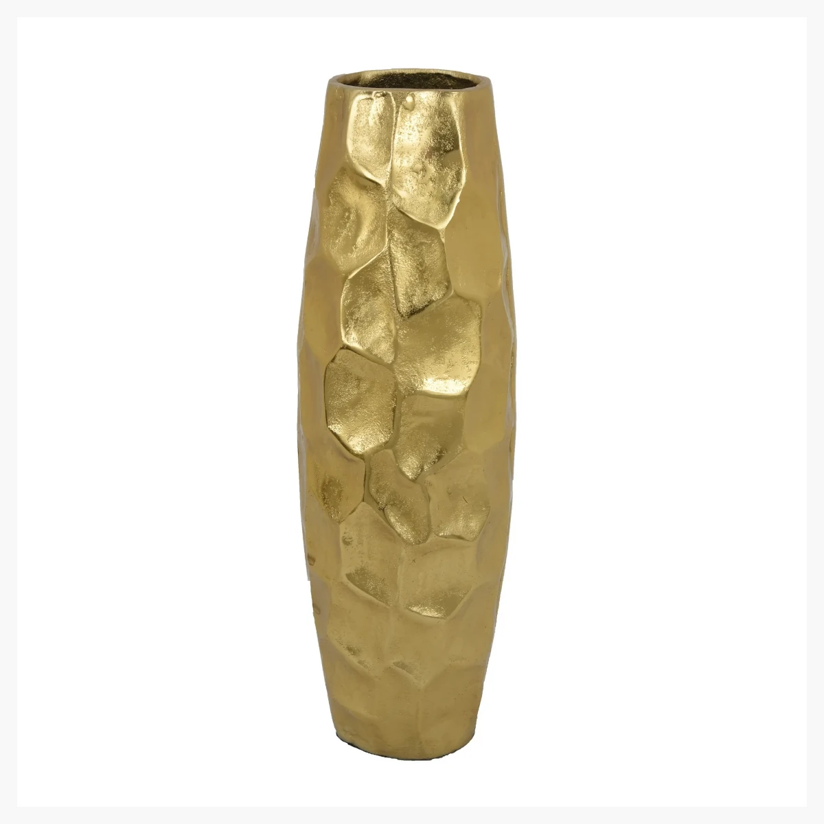 ALUMINUM VASE 18-GOLD - 20564