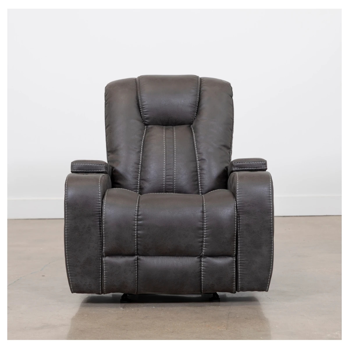 Cowboy Granite Fabric Power Recliner Sofa Set