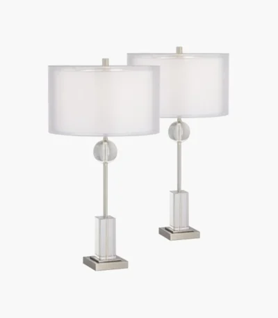 VINCENT - SET OF 2 LAMPS - 37V28