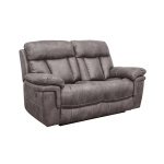 Cayman Power Reclining Gunmetal 2-Piece Sofa Set.