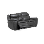 Softee Charcoal Zero Gravity 2-Piece Reclining Sofa Set