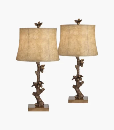 TWIN GROVES - SET OF 2 LAMPS - 487Y0