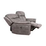 Cayman Gunmetal Power Recliner Loveseat