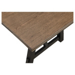 MARIBELLE DINING TABLE WHEAT CHARCOAL