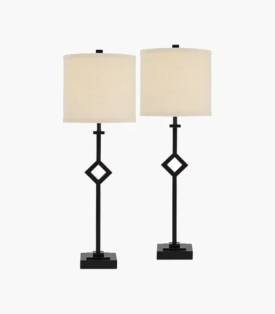 AUDREY - SET OF 2 LAMPS - 519V0