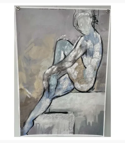 PAINTING W/FRAME-OIL ON CANVAS - 98224