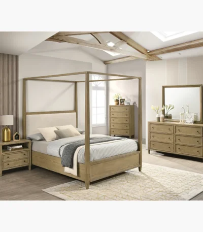 SIENNA CANOPY BEDROOM SET - SETB8250