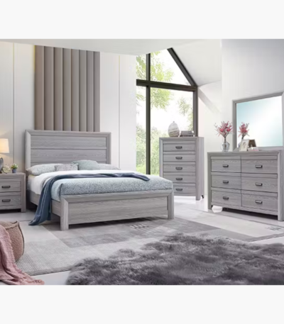 ADELAIDE DRIFT WOOD BEDROOM SET - SETB6710