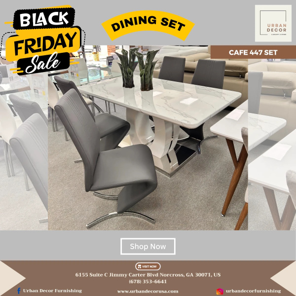 Cafe 447 Dining Set at Urban Decor