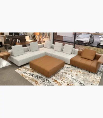 Armani L-Shaped Sofa at Urban Decor - Luxury Living. Luxury Furniture's at an Affordable Price!