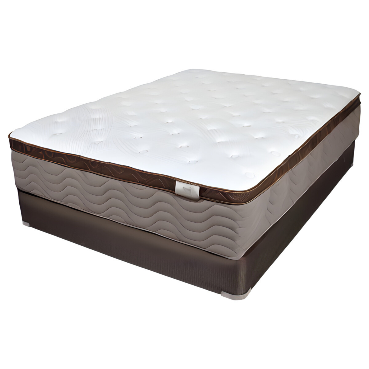 TLC Dynasty Euro Plush Mattress by Jamison at Urban Decor - Luxury Living. Luxury Furniture's at an Affordable Price!