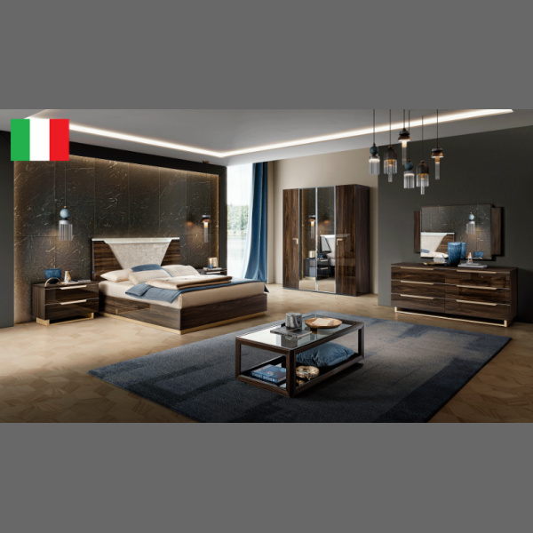 Smart Bedroom Walnut by Camelgroup – Italy