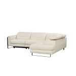 Italian Eminence Right Sectional w/ recliner at Urban Decor