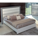 Mangano Bedroom Set - Italian Modern White Grey Queen/King Complete