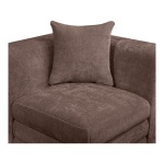 Stellar 76" Chenille Fabric Upholstered 2pc. Modular Loveseat