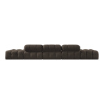 Ames 170" Boucle Fabric Upholstered 5pc. Modular Sofa