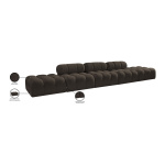 Ames 170" Boucle Fabric Upholstered 5pc. Modular Sofa